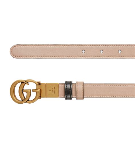 Gucci Marmont reversible thin belt